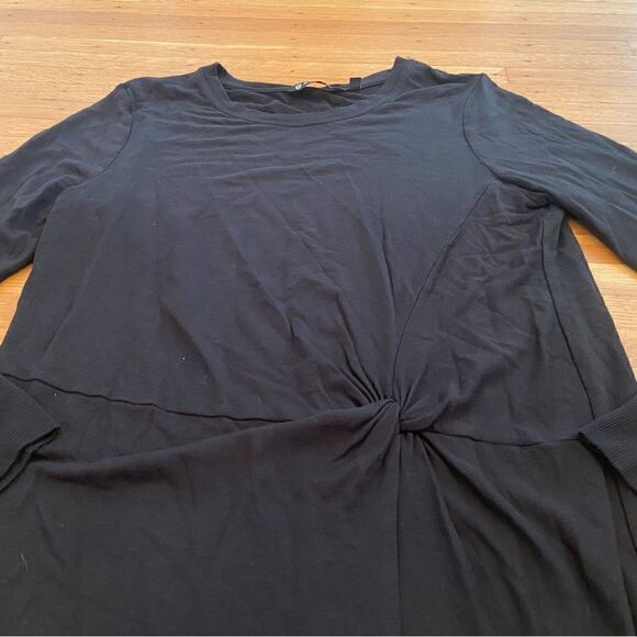 Athleta Nirvana Twist Front Sweatshirt in Black - Picture 3 of 3